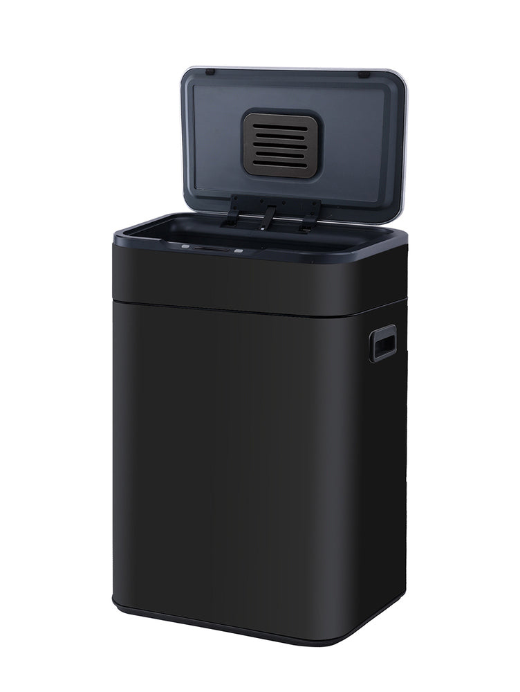 Tower 60L Ozone Sensor Bin - Black