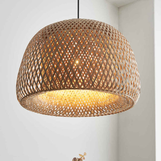 Bali Wicker Pendant Light