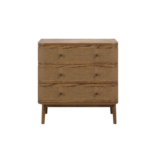 Callie Chest 3-Drawer Smoked