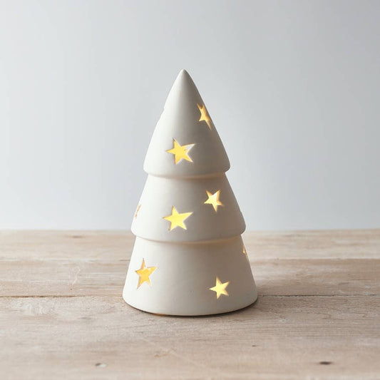Star Ceramic Christmas Tree, 16cm
