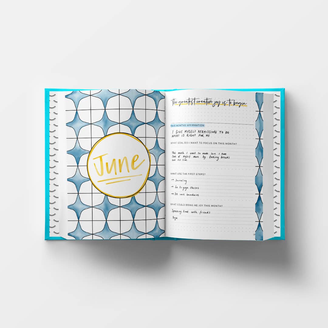 The Positive Bullet Diary | Undated Diary and Bullet Journal