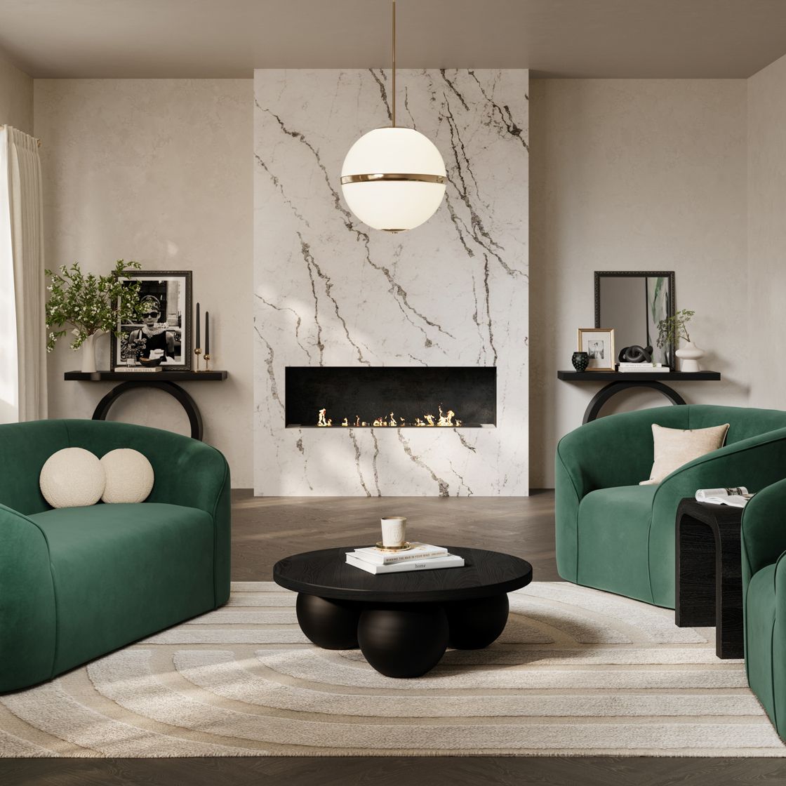 Kenji Coffee Table Matte Black