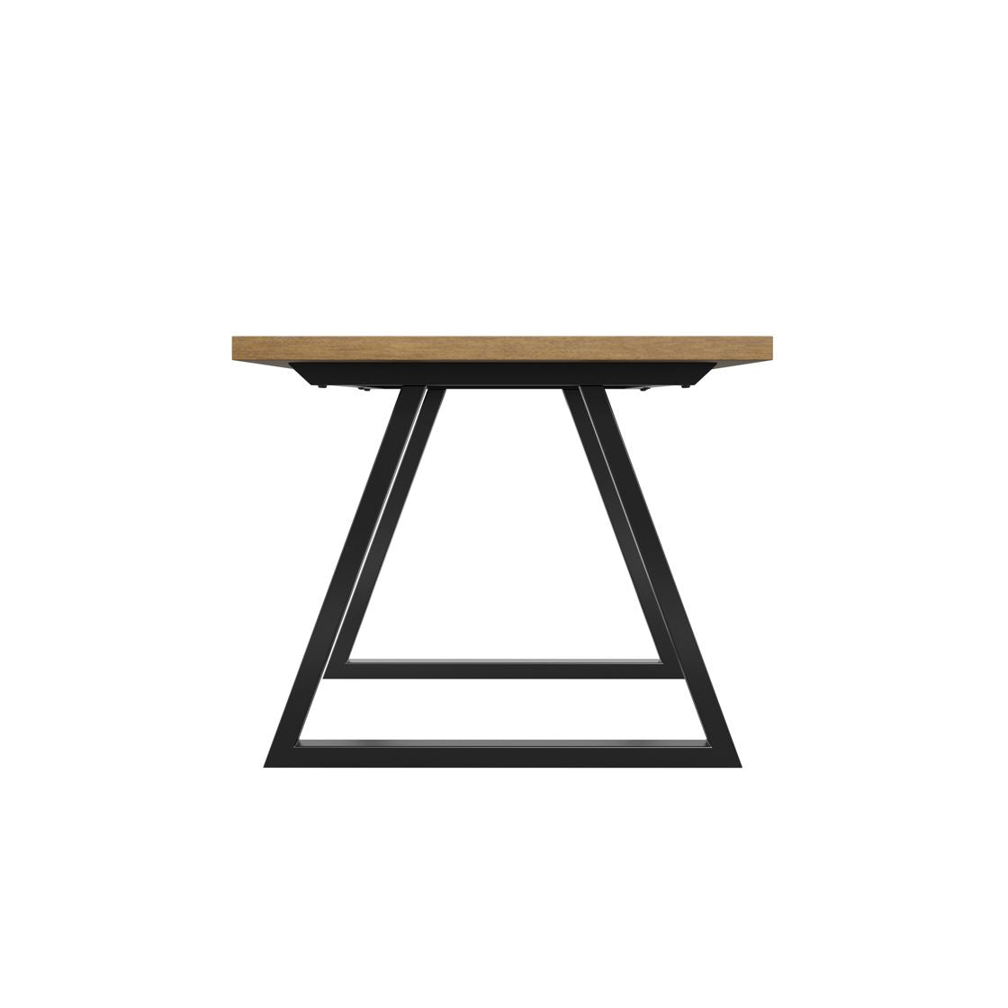 Hyde Dining Table Whiskey/Black