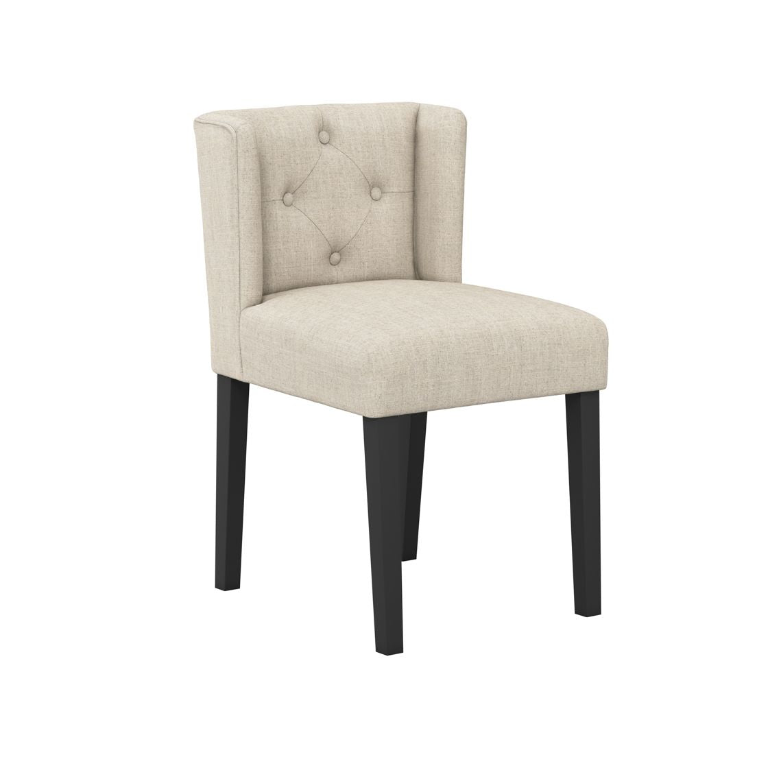Shay Winged Dining Chair without Arms Stone