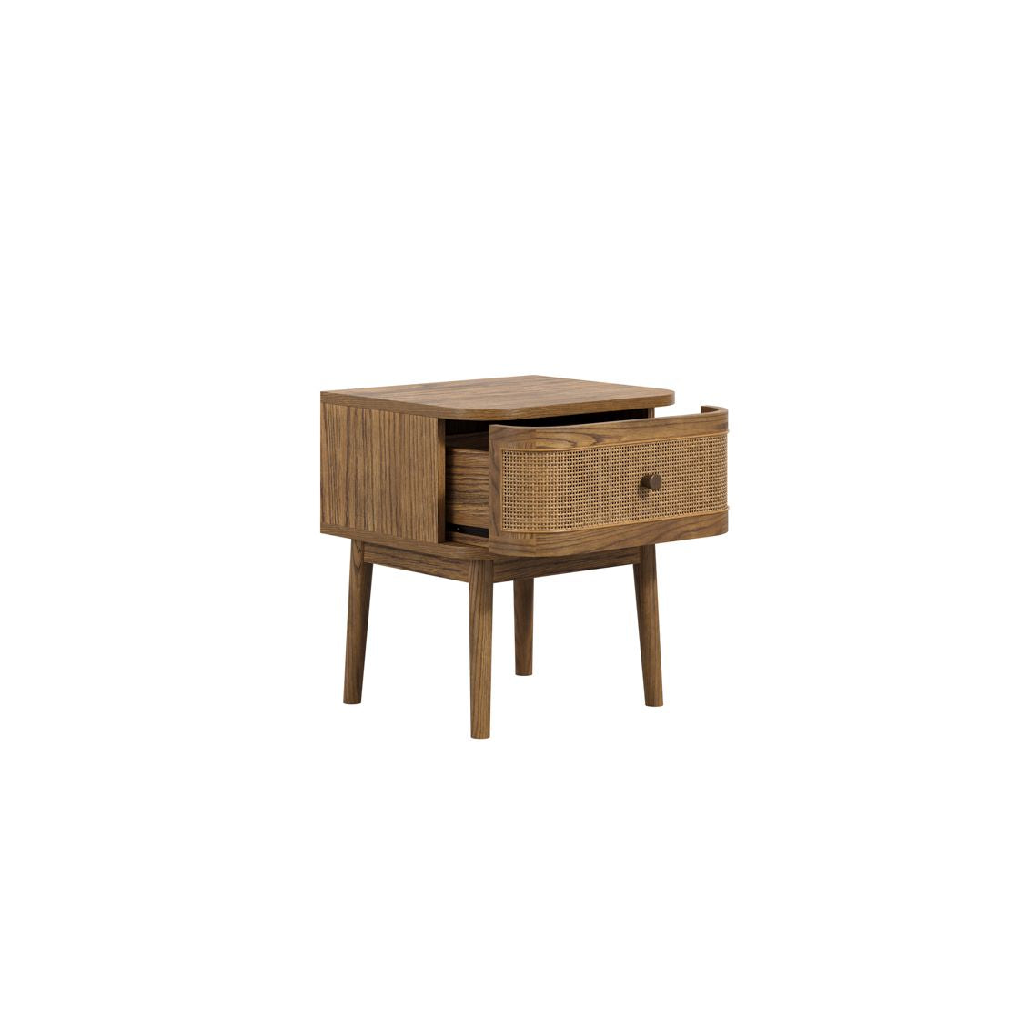Callie Bedside Cabinet Smoked