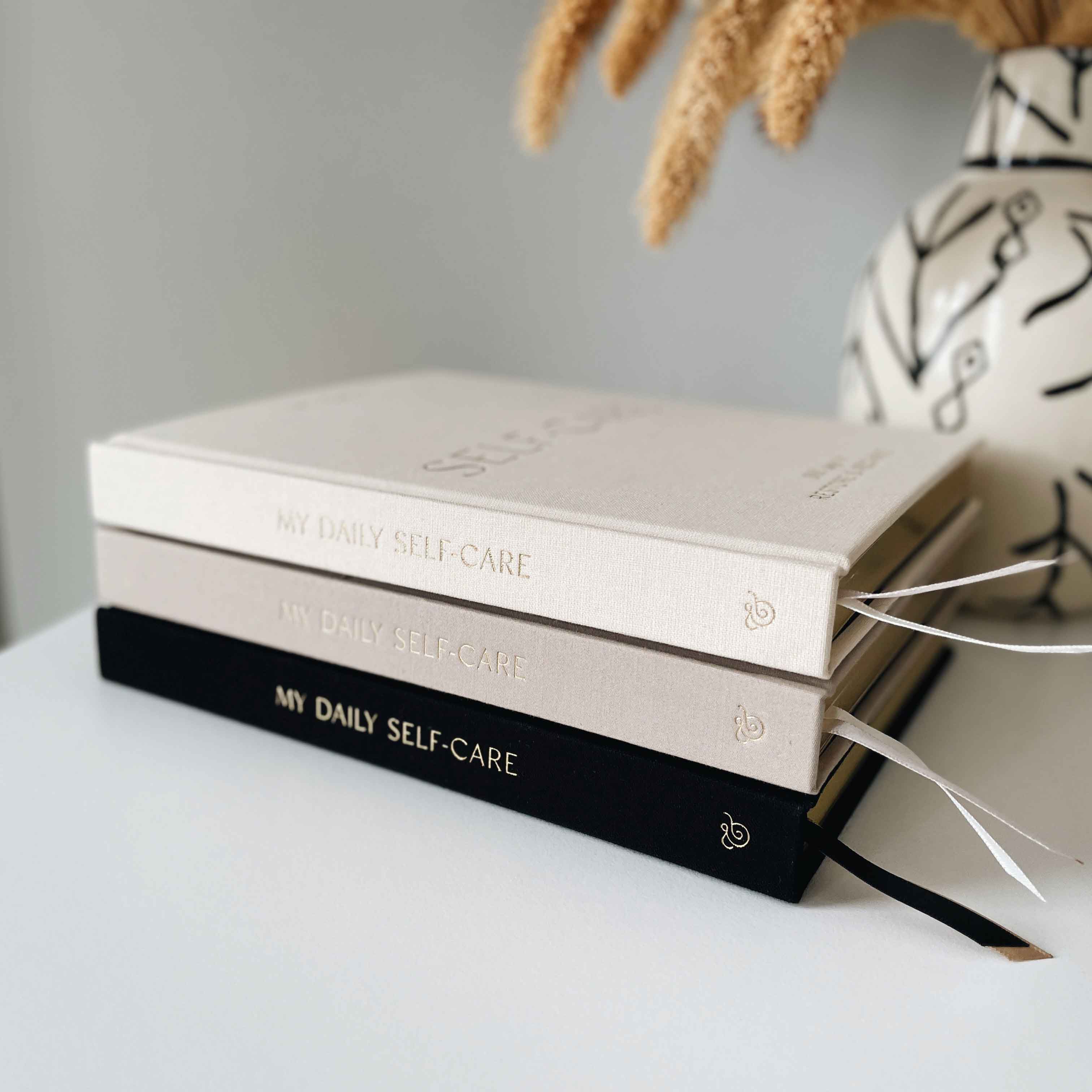 My Daily Self-Care Reflection and Gratitude Journal (Almond)