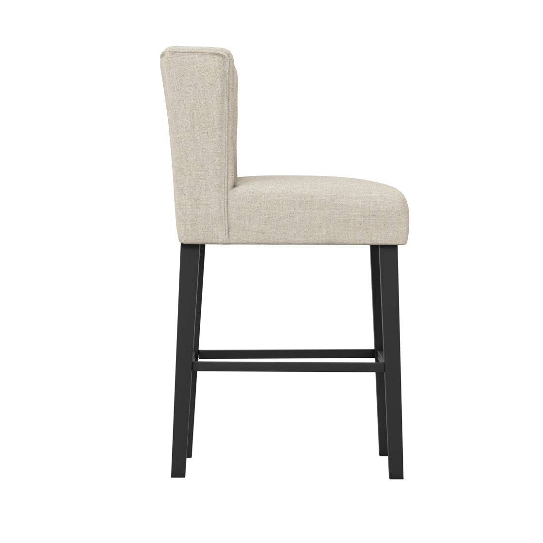 Shay Winged Counter Stool Stone