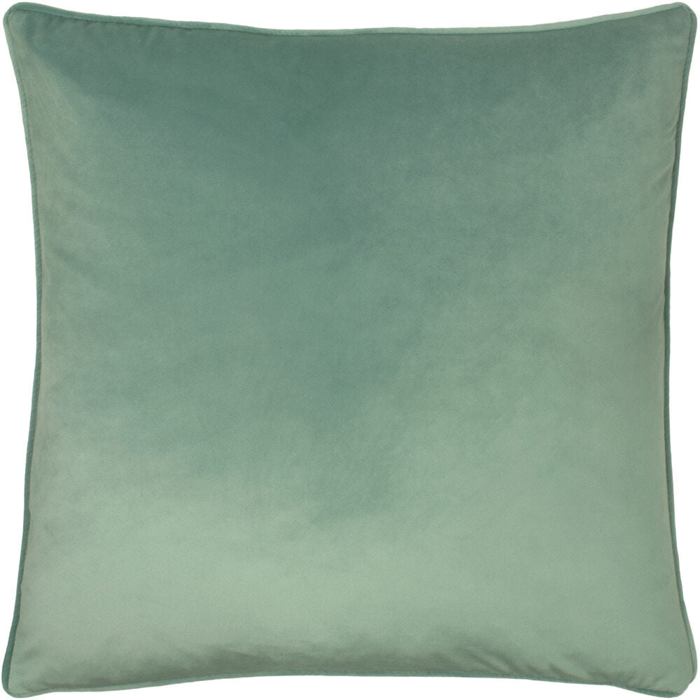Opulence Velvet Feather Filled Cushion - Eau de Nil