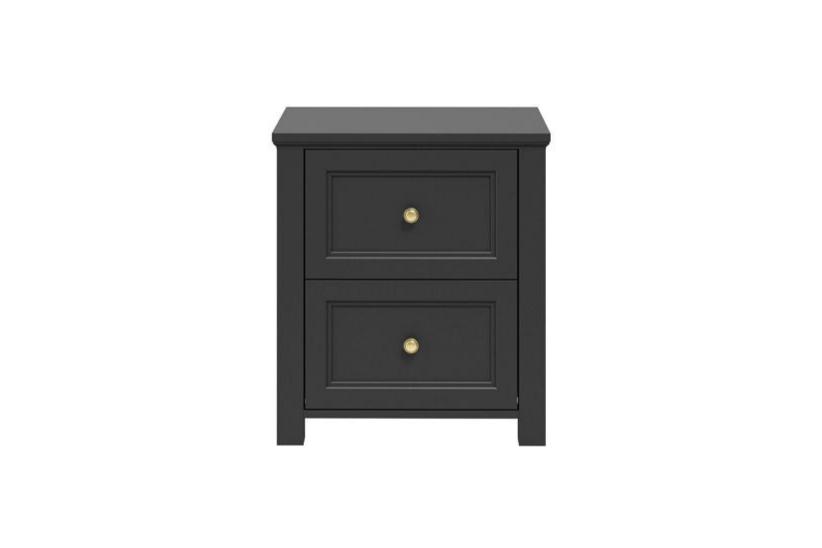 Ives Bedside Cabinet Black