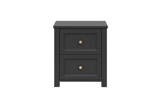 Ives Bedside Cabinet Black