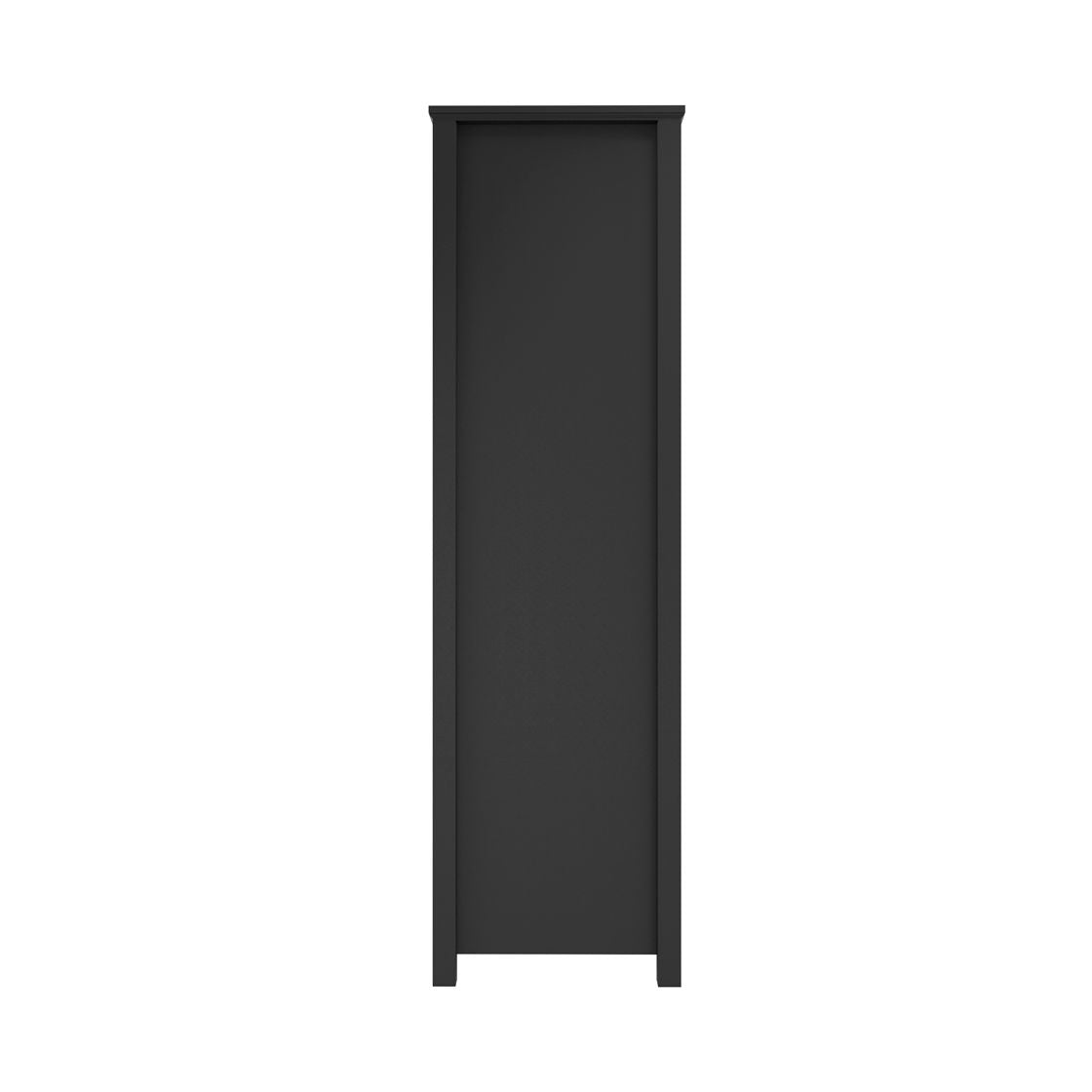 Ives 2-Door Wardrobe Black