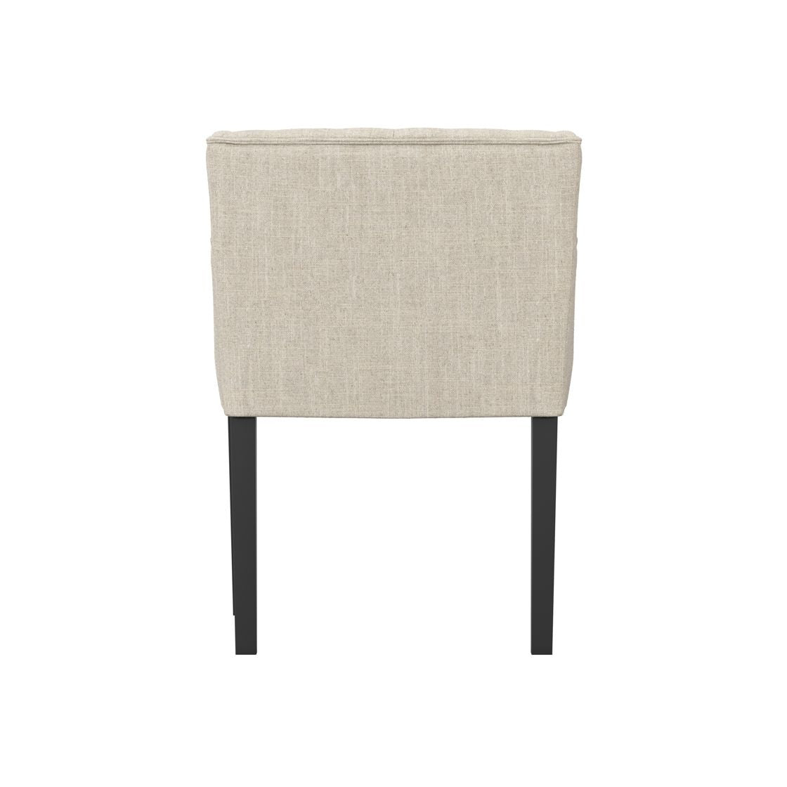 Shay Winged Dining Chair with Arms Stone