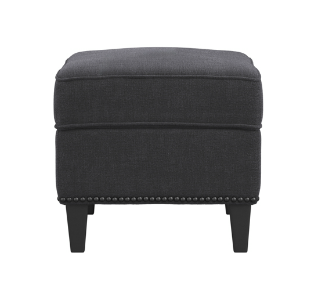 Atticus Footstool Anthracite