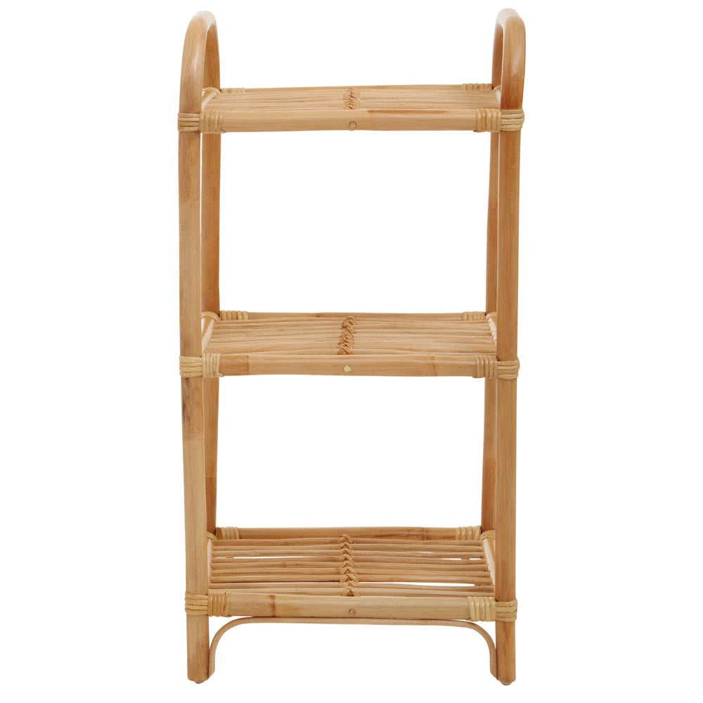 Harley Rattan Shelf Unit 80cm - 3 Tier