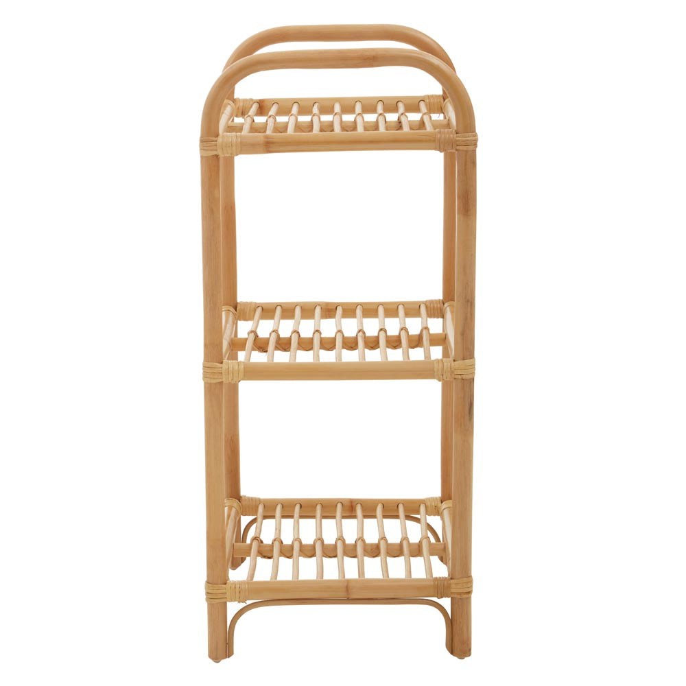 Harley Rattan Shelf Unit 80cm - 3 Tier