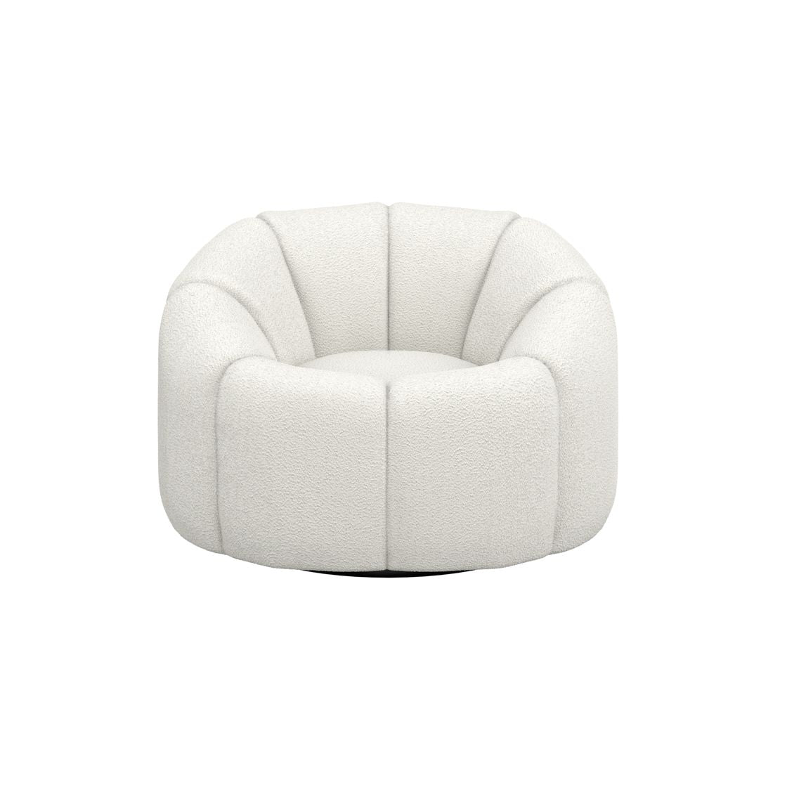 Nao Swivel Chair Ivory