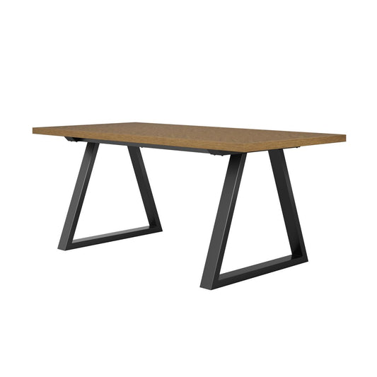 Hyde Dining Table Whiskey/Black