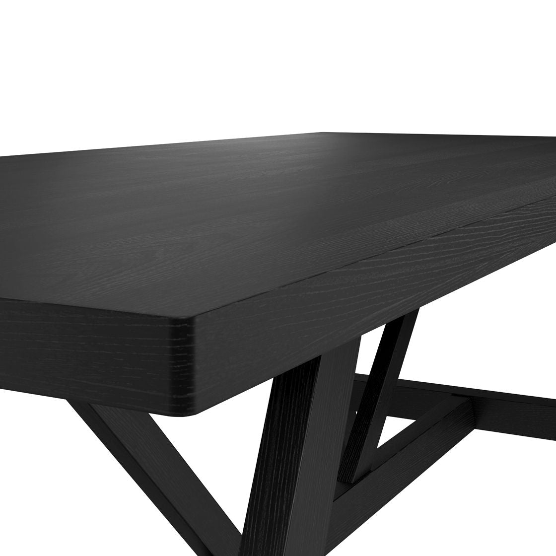 Nantucket Dining Table Matte Black