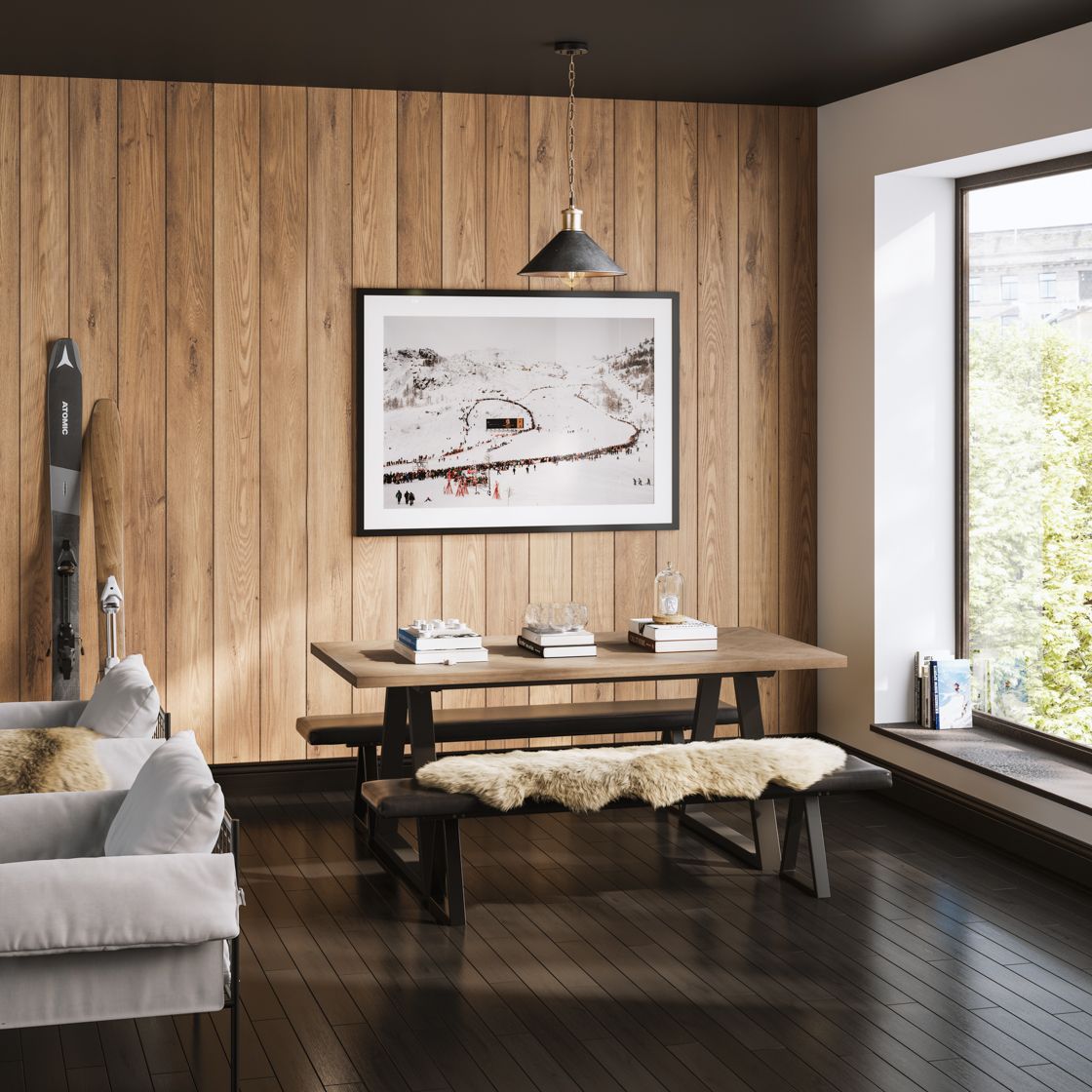 Hyde Dining Table Natural/Black