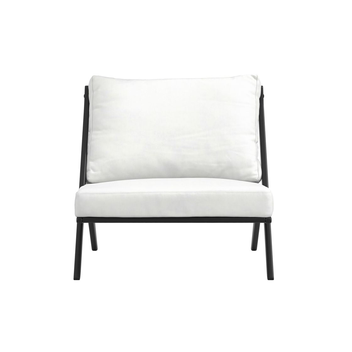 Aspen Armchair White/Black