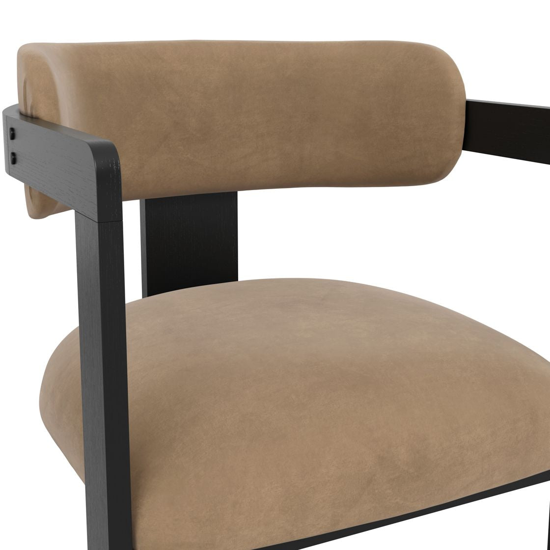 Mai Dining Chair Mole/Black