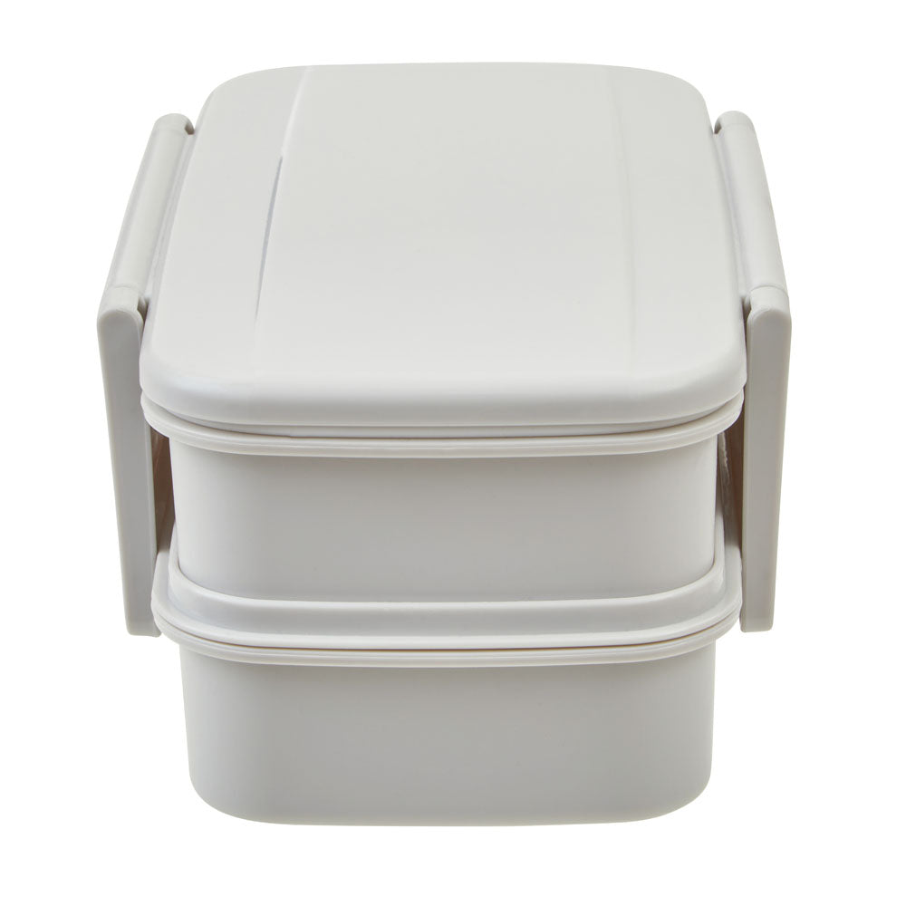 Lunch Box with Cutlery - Warm Grey