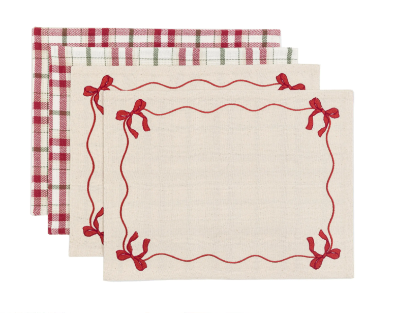 Heritage Christmas Placemat 4pk