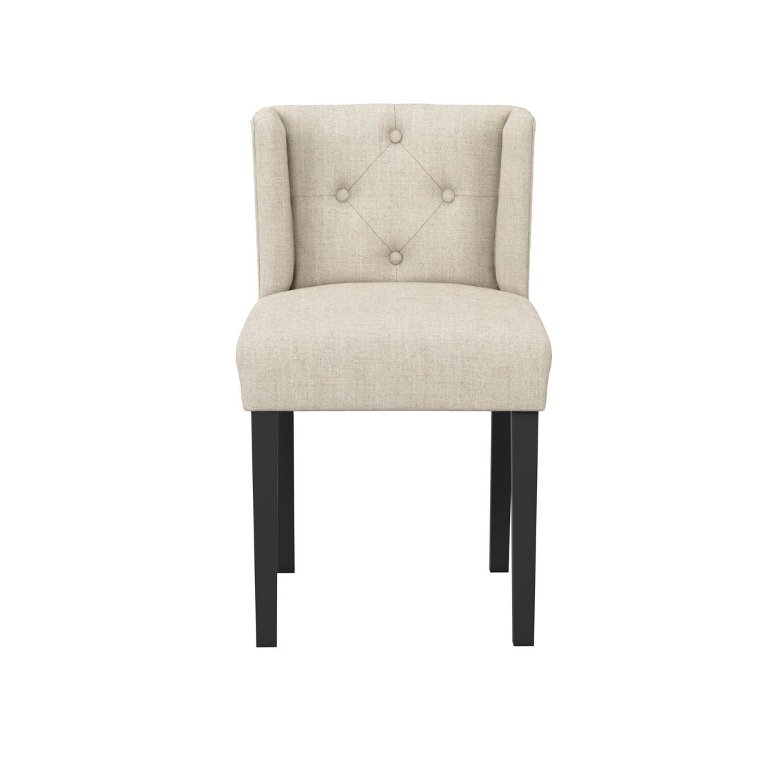 Shay Winged Dining Chair without Arms Stone