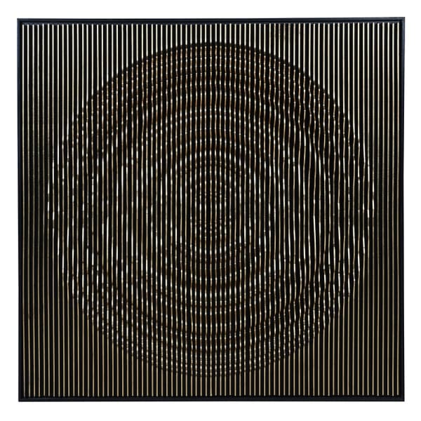 Sand Circles Wooden Wall Art