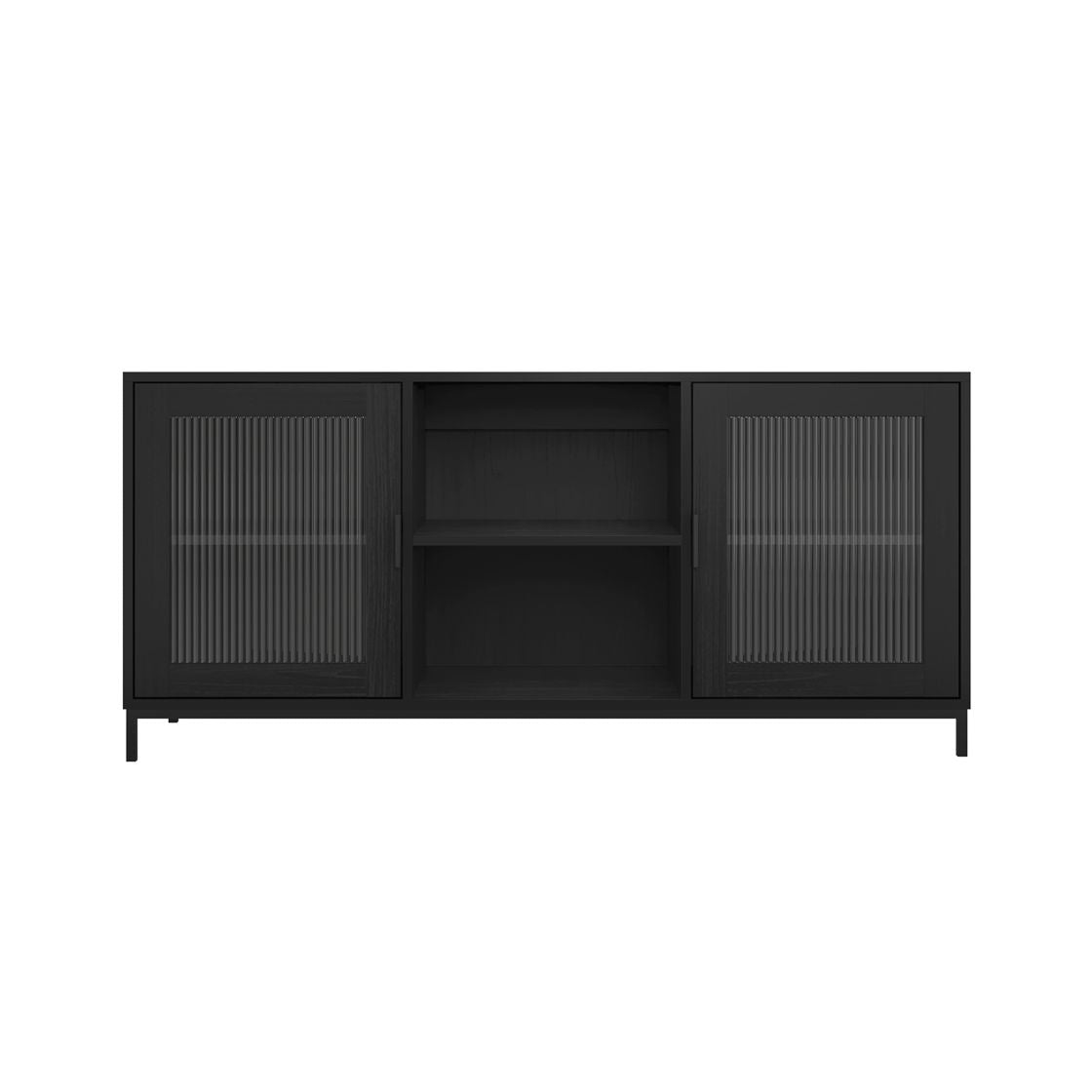 Maddox Media Unit Matte Black/Reed