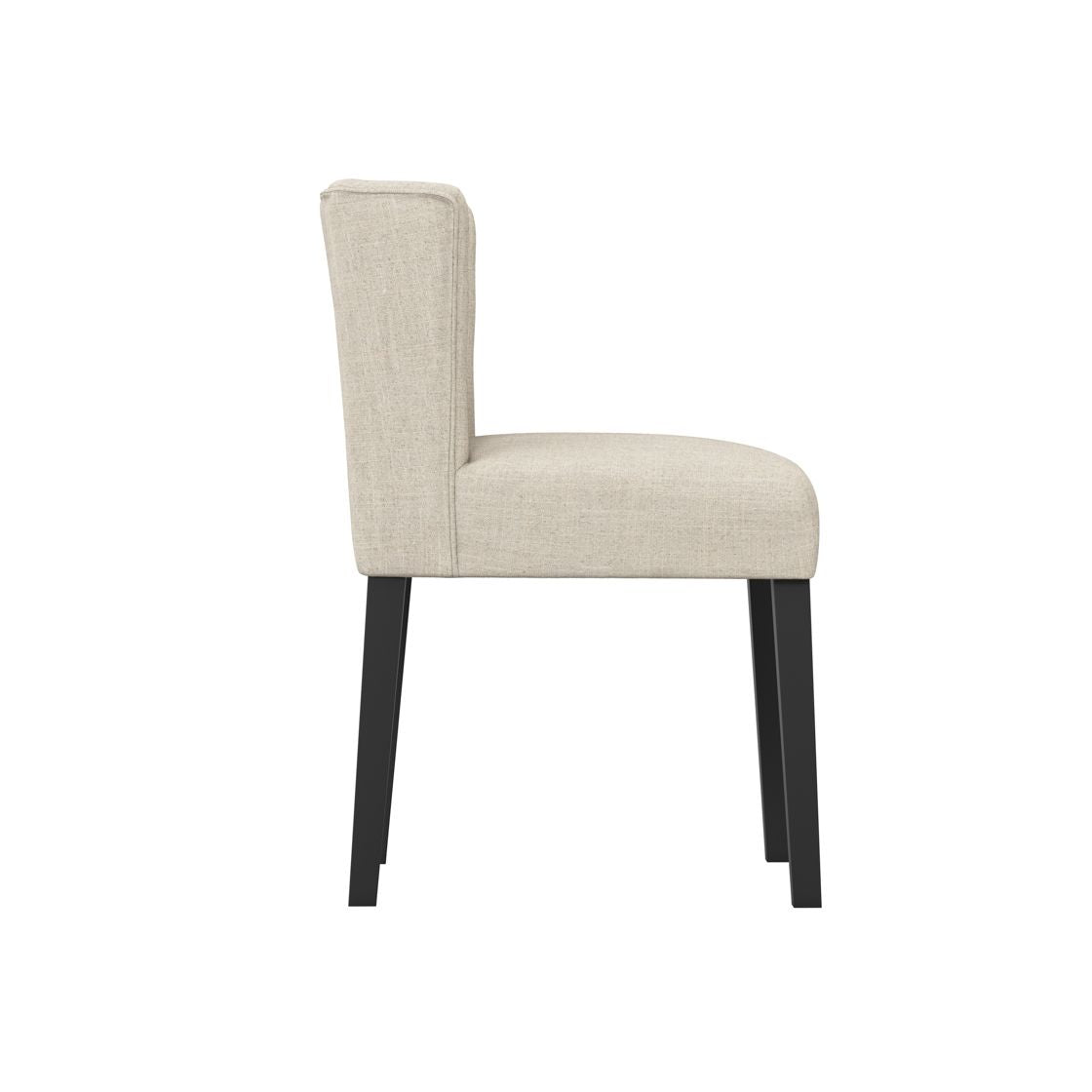 Shay Winged Dining Chair without Arms Stone