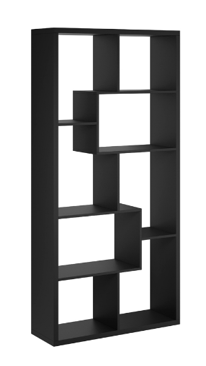 Quebec Black Shelving Unit