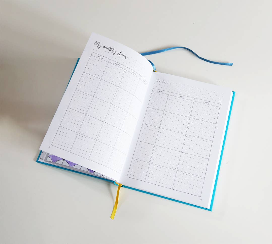 The Positive Bullet Diary | Undated Diary and Bullet Journal