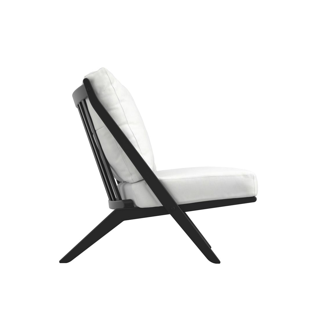 Aspen Armchair White/Black