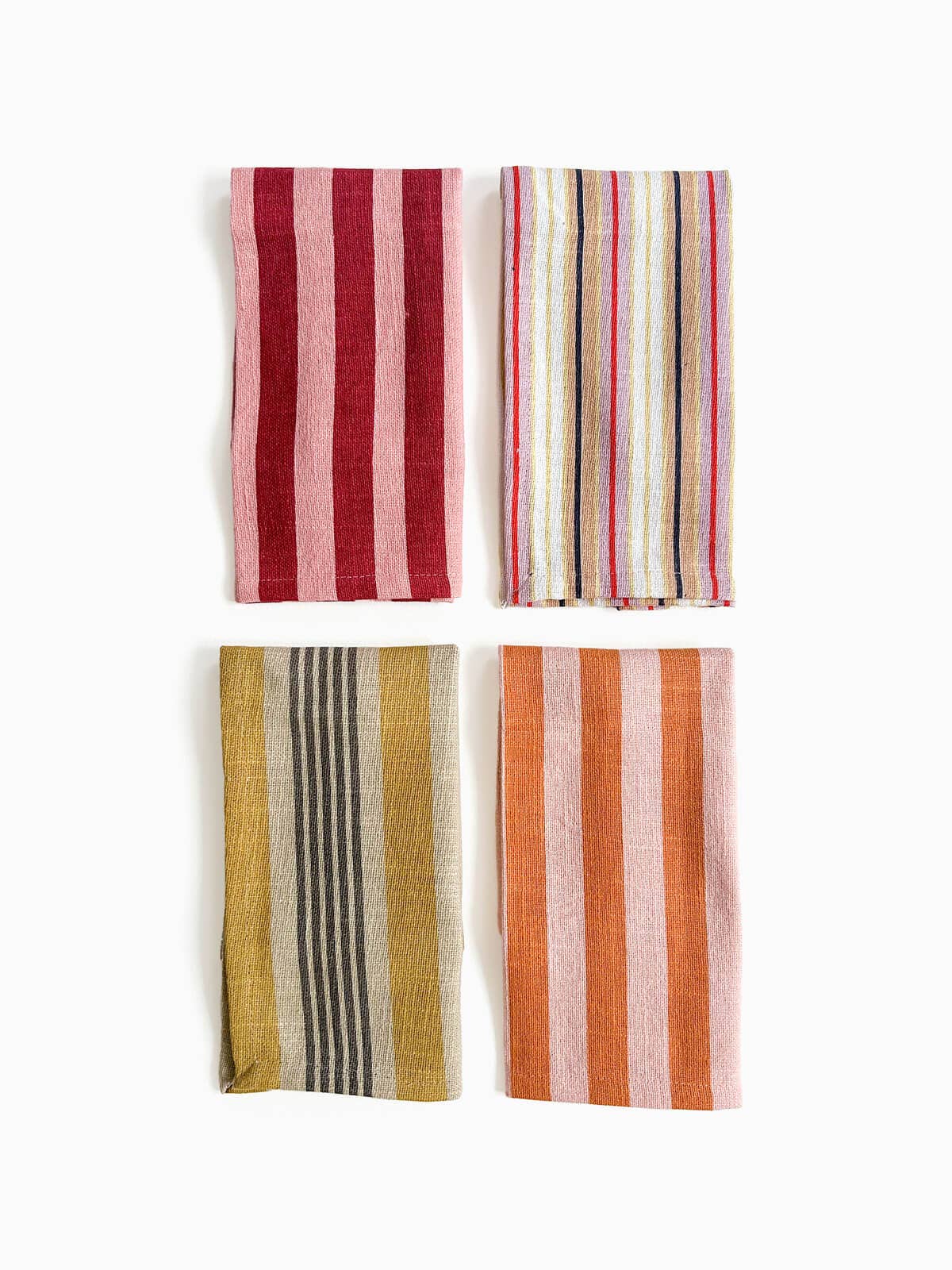Jaipur Stripe Napkin, Pink City