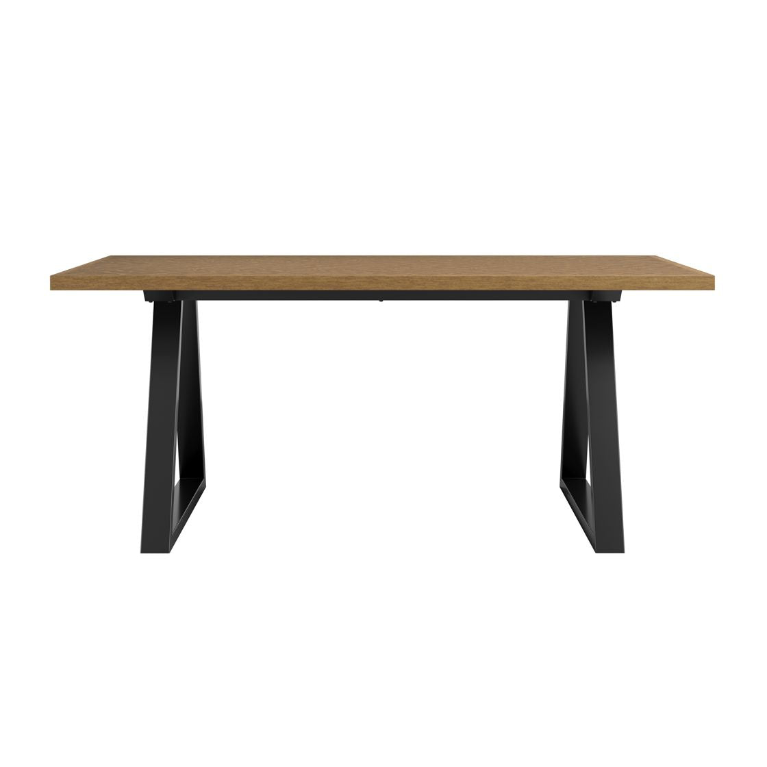 Hyde Dining Table Whiskey/Black