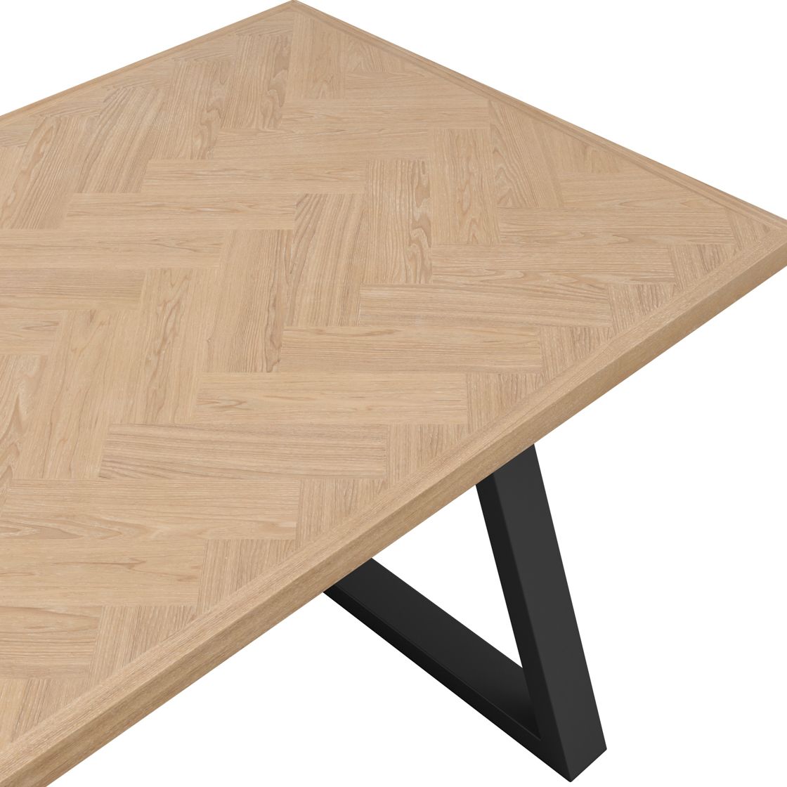 Hyde Dining Table Natural/Black