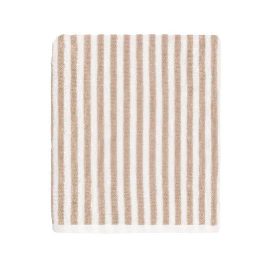 Hebden Striped Cotton Bath Sheet