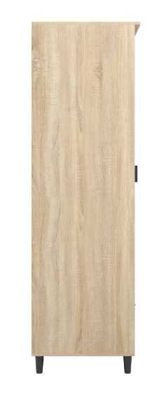 Stockholm Chevron 1-Door Wardrobe